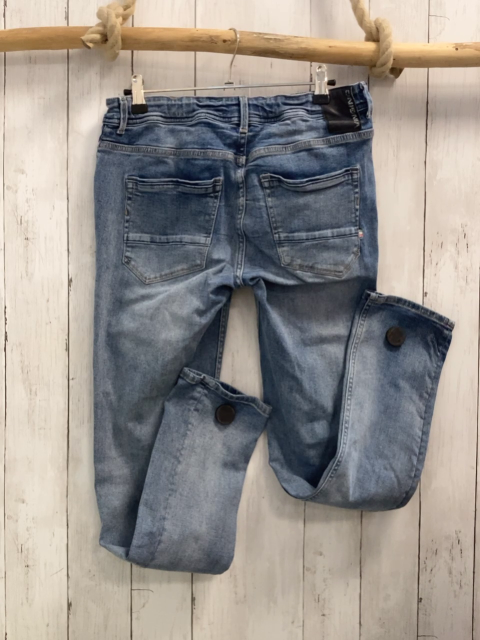 Vingino  Hose  Gr. 170  blau Jeans Bund verstellbar 