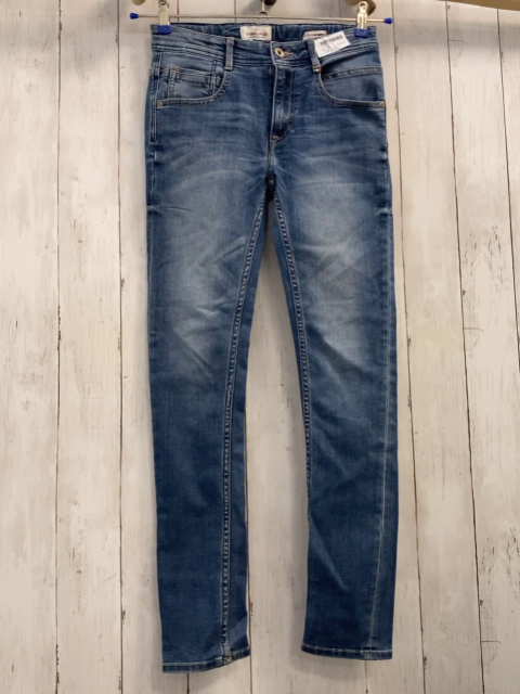 Vingino  Hose  Gr. 158  blau Jeans Bund verstellbar  Skinny 