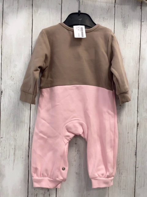  Overall Gr. 68  rosa braun Elefant 