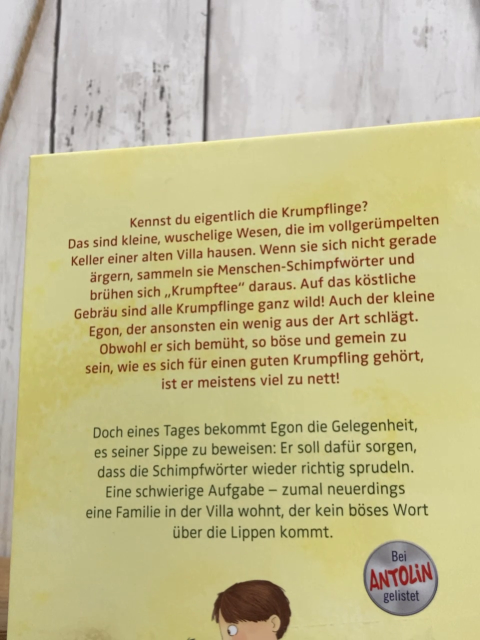  Buch Die Krumpflinge Egon zieht ein 