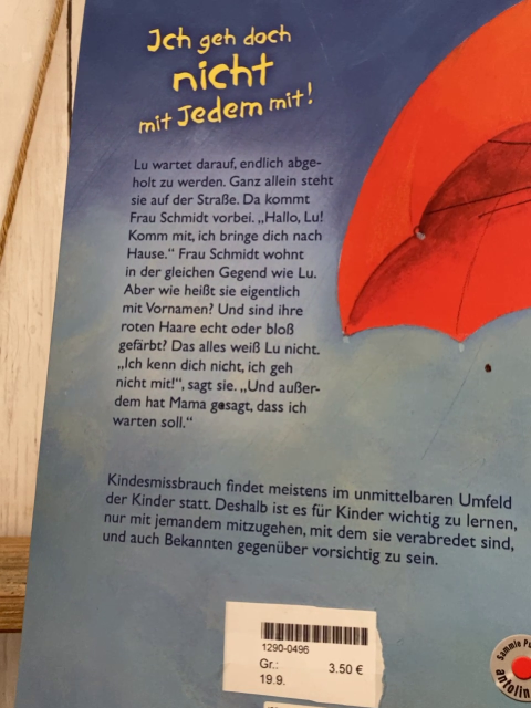   Buch Ich geh doch nicht mit jedem mit