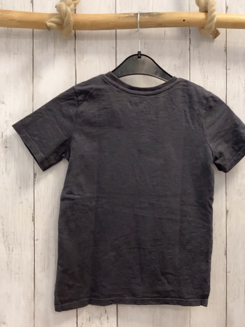   T-Shirt Gr. 128  grau Pailettenbild Schrift Avengers 