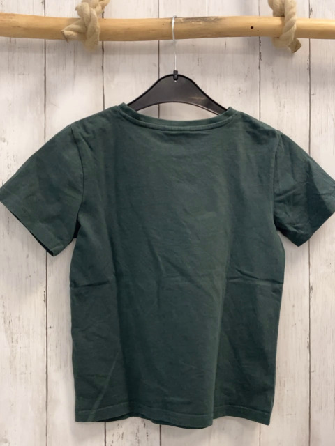Jonas Nielsen  T-Shirt Gr. 128  oliv Hund Schrift 