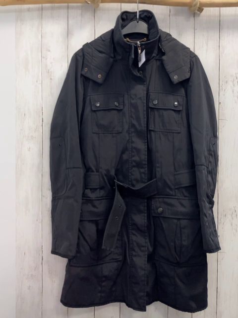 esprit Jacke Gr. L schwarz mit Gürtel