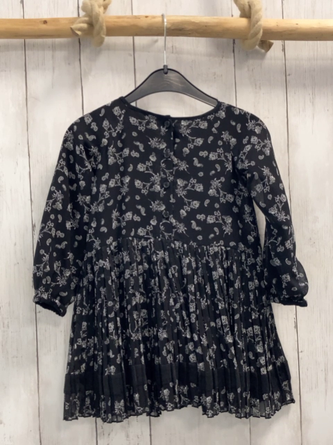 Twinset Kleid Gr. 92  schwarz weiße Blumen