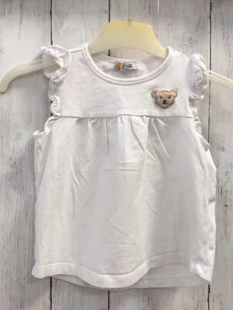 Steiff  T-Shirt  Gr. 104  weiß Rüschen 