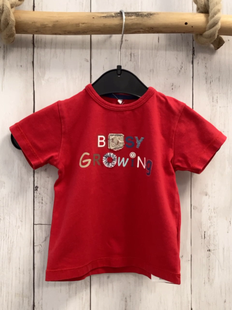 Name it  T-Shirt  Gr. 68  rot Schrift 