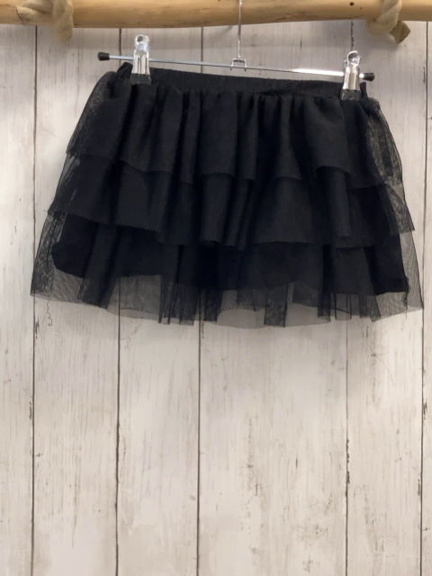 Zara  Rock Gr. 92  schwarz Tüllrüschen 