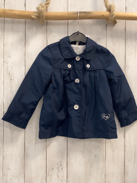 Mayoral  Jacke  Gr. 92  blau Herz weiße Knöpfe 