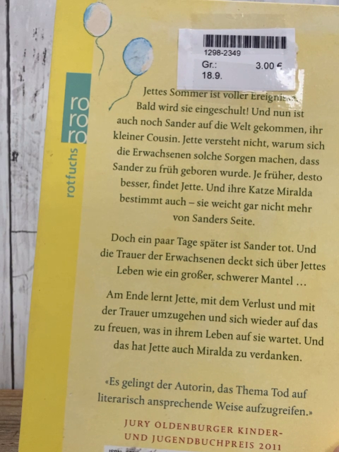   Buch Sander Sommer 
