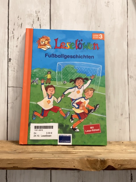 Leselöwen  Buch Fußballgeschichten