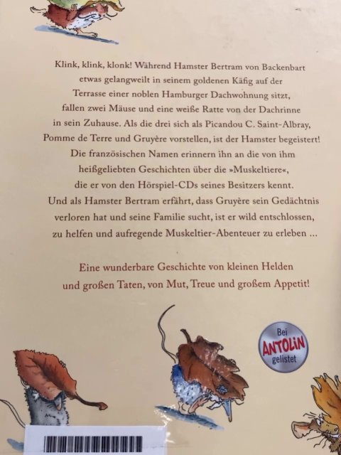   Buch Die Muske(l)tiere Einer für alle, alle für einen 
