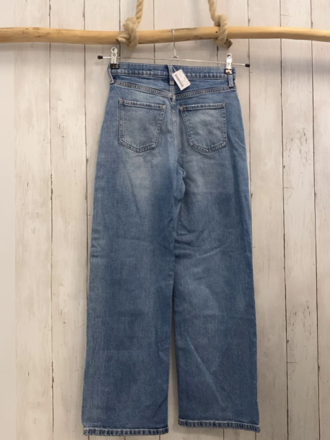 H&M Hose  Gr. 152  blau Jeans Bund verstellbar 