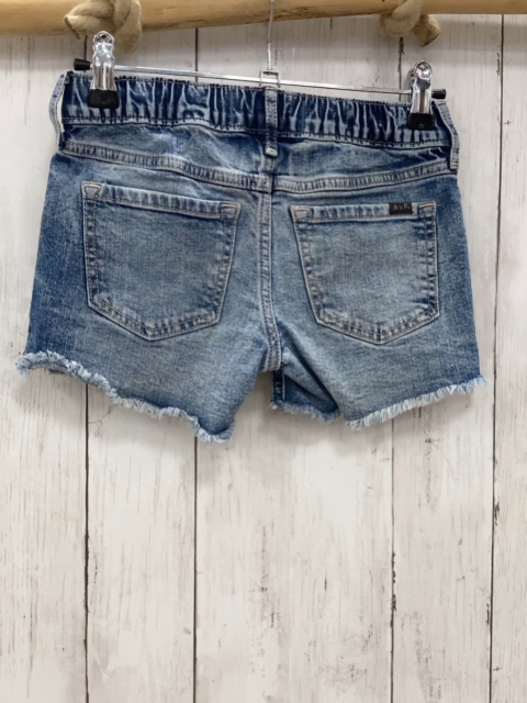 Abercrombie  Shorts  Gr. 122/128  blau jeans Fransensaum Gummizugbund 