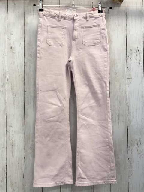 Mango Hose Gr. 152  flieder Jeans Bund verstellbar