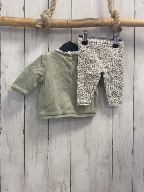 2tlg Disney  Pullover + Leggings  Gr. 62  mint weiß Bambi