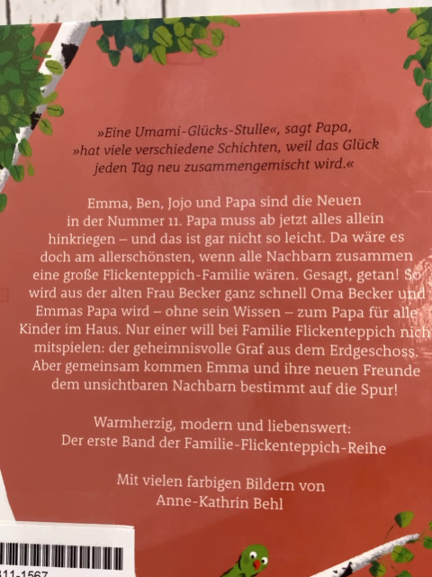  Buch Familie Flickenteppich Wir ziehen ein 
