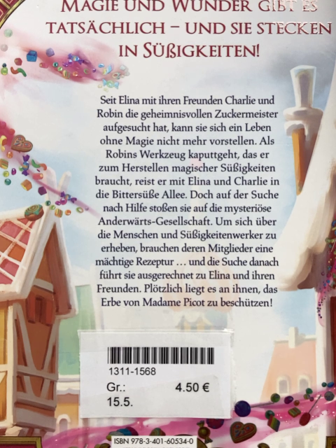   Buch Die Zucker Meister Die verlorene Rezeptur 