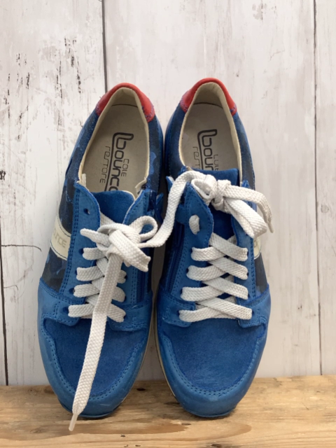 neu Cole Bounce Schuhe Gr. 33  blau rot weiße Schnürsenkel