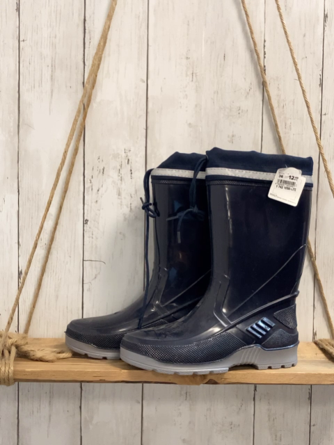 neu  Gummistiefel Gr. 36  dunkelblau graze Sohle NP 12,88 € 