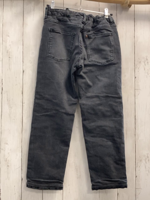 H&M Hose Gr. 146  Grau Jeans  Bund verstellbar