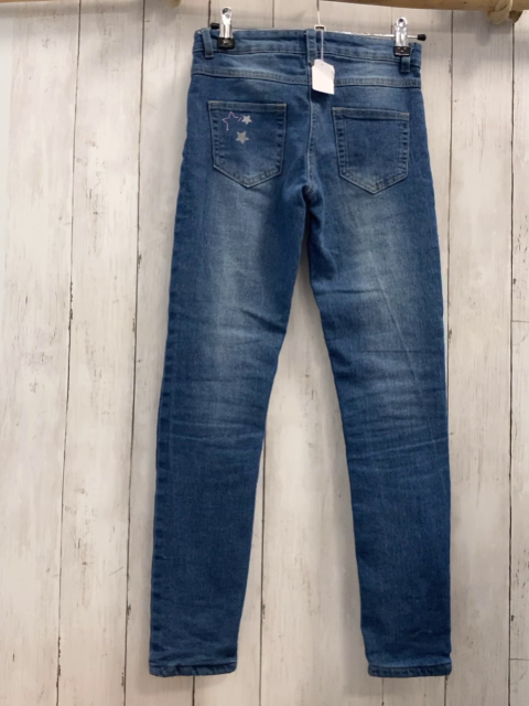  Hose Gr. 146  blau Jeans  Bund verstellbar