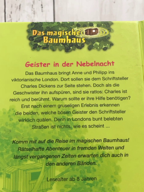 Magisches Baumhaus  Buch  Geister in der Nebelnacht 