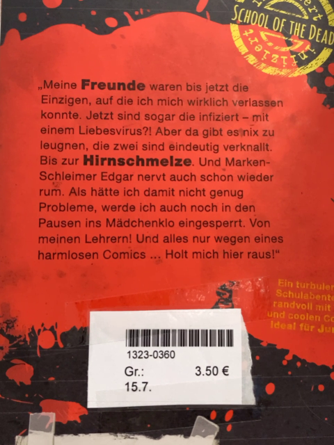  Buch Mein Leben mit verknallten Hirnlosen und knallenden Klos