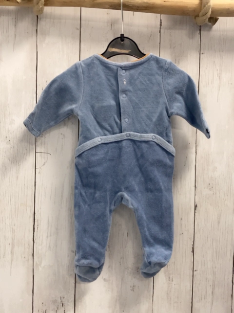 Obaibi Schlafanzug Gr. 56  blau umarmende Katzen