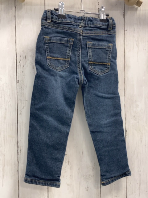   Hose  Gr. 92  blau Jeans gefüttert Bund verstellbar 