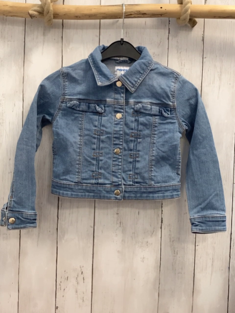 mayoral Jeansjacke Gr. 110  blau