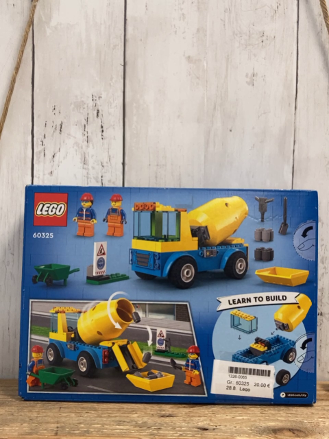 Lego  60325  City Cement Mixer Truck 