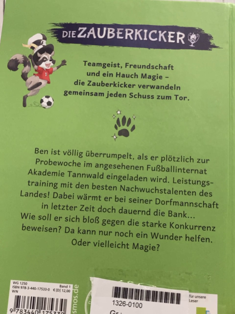   Buch Die Zauberkicker: Anpfiff!