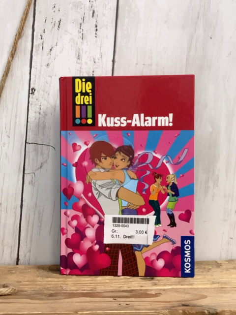 Drei!!! Buch Kuss-Alarm 