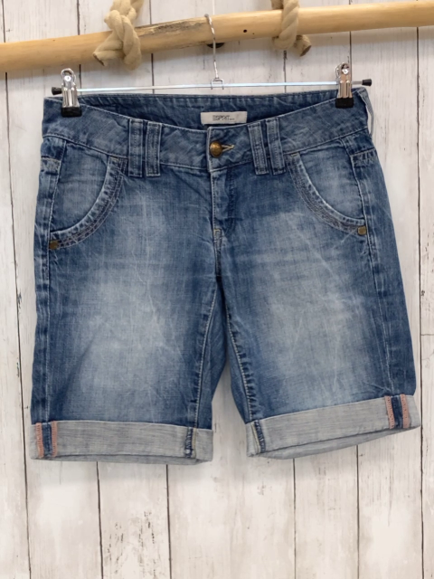 Esprt  Shorrs  Gr. 36  blau Jeans Umschlag 