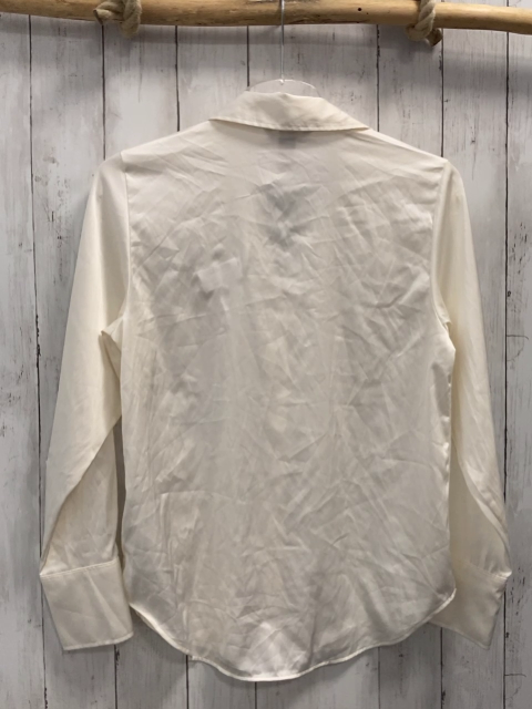 neu H&M  Bluse Gr. S creme glänzend NP 17,99 € 
