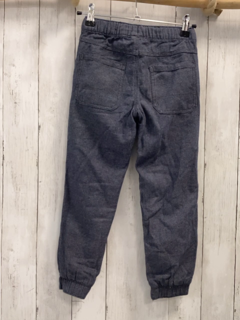   Hose  Gr. 122  blau grau meliert gefüttert Gummizugbund mit Kordel