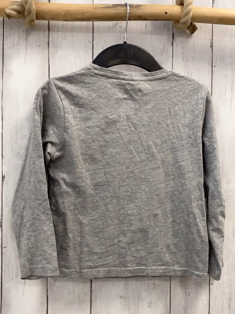   Langarmshirt Gr. 116  grau Minions 