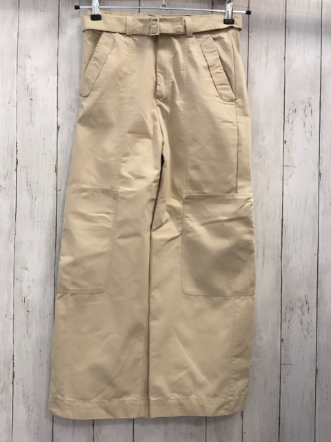Zara  Hose  Gr. 164  beige mit Gürtel 