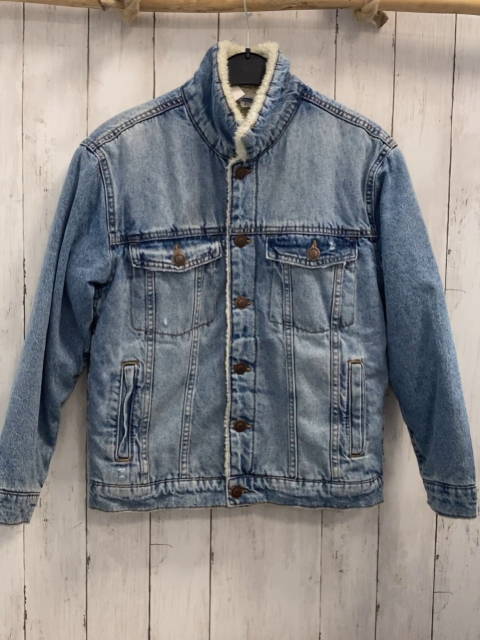 Zara Jeansjacke  Gr. 152  blau weißes Teddyfutter 
