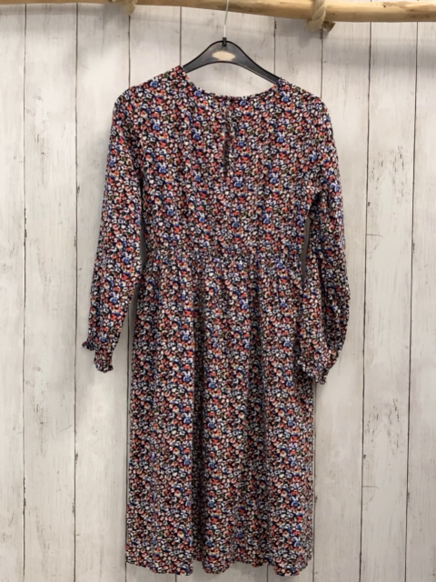 Kidz Only  Kleid  Gr. 134/140  schwarz bunte Blumen 