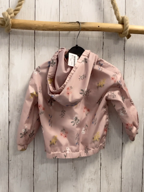 H&M  Jacke  Gr. 86  rosa Blumen 