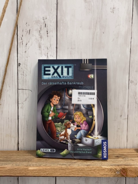   Kreativbuch Exit Der rätselhafte Bankraub