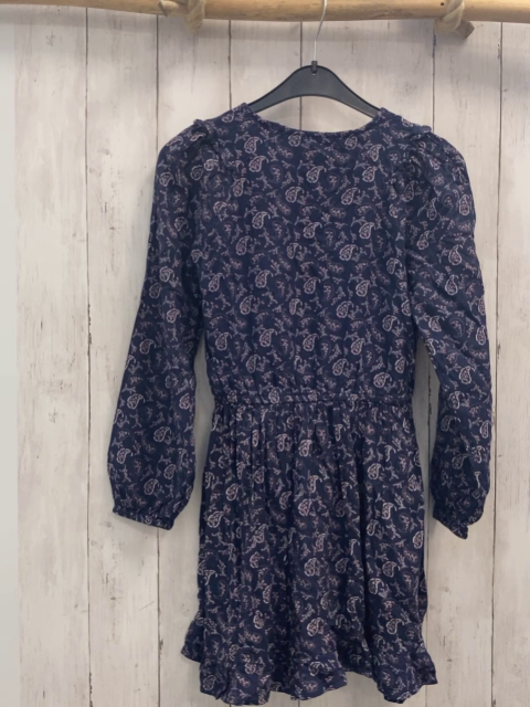 Tape à l´ oeil  Kleid  Gr. 134/140  blau grau altrosa Blumendruck