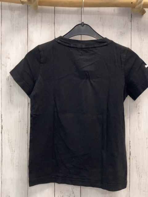 Puma T-Shirt Gr. 128  schwarz gelbes Wappen