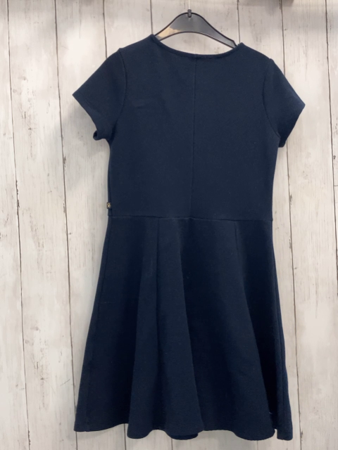 Okaidi Kleid Gr. 140  blau Struktur