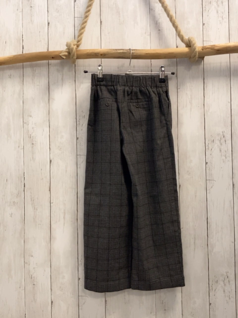 zara Hose Gr. 122  schwarz grau kariert