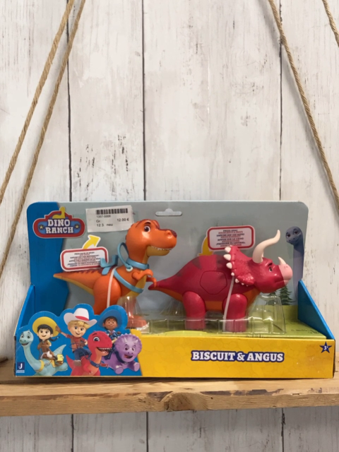 neu  Plastikspielzeug  Dino Ranch 2 Dinos 