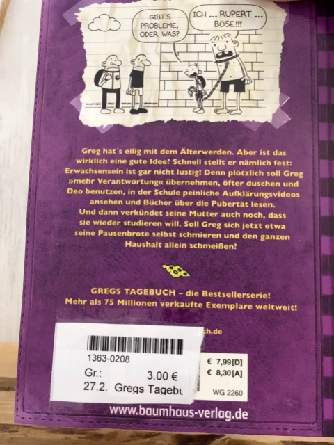 Gregs Tagebuch  Taschenbuch 5: Geht´s noch?