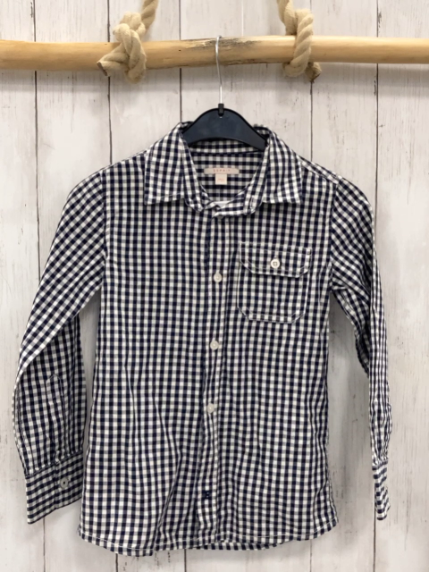 Esprit  Hemd  Gr. 116  schwarz weiß kariert 